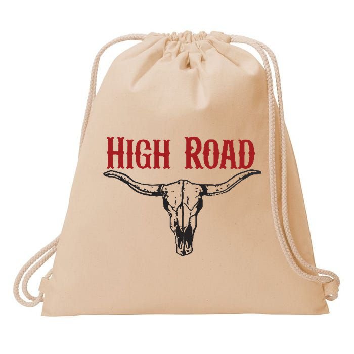 High Road Drawstring Bag