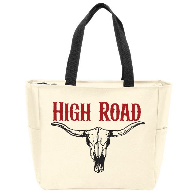 High Road Zip Tote Bag