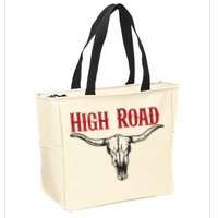 High Road Zip Tote Bag