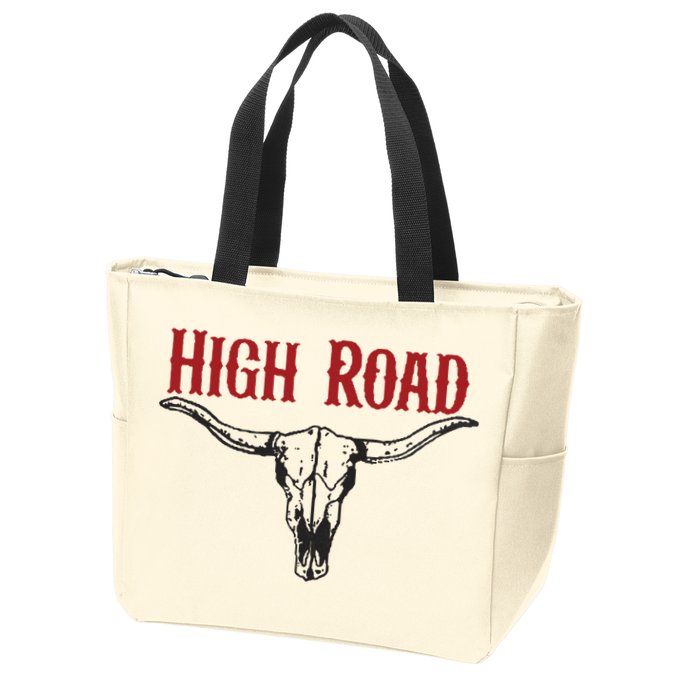 High Road Zip Tote Bag