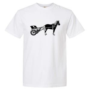 Harness Racing Horse Gift Cool Gift Garment-Dyed Heavyweight T-Shirt