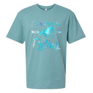 Horse Rider ID RATHER BE RIDING Horses Sueded Cloud Jersey T-Shirt