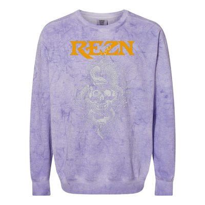 Hello Rezn Impaled Colorblast Crewneck Sweatshirt