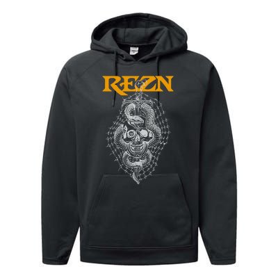 Hello Rezn Impaled Performance Fleece Hoodie