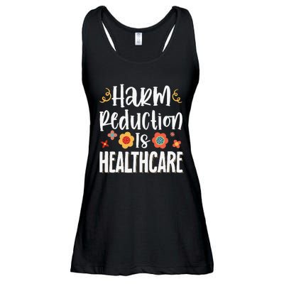 Harm Reduction Is Healthcare Ladies Essential Flowy Tank