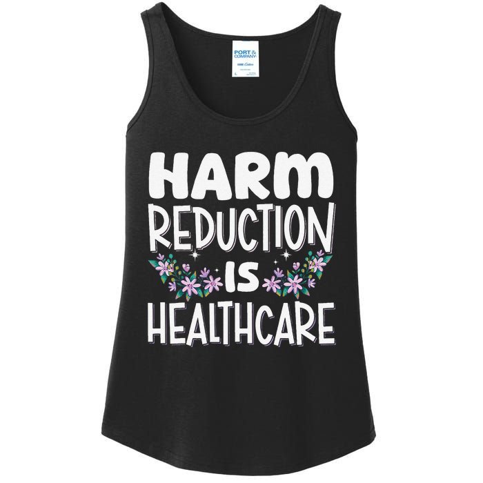 Harm Reduction Is Healthcare Ladies Essential Tank