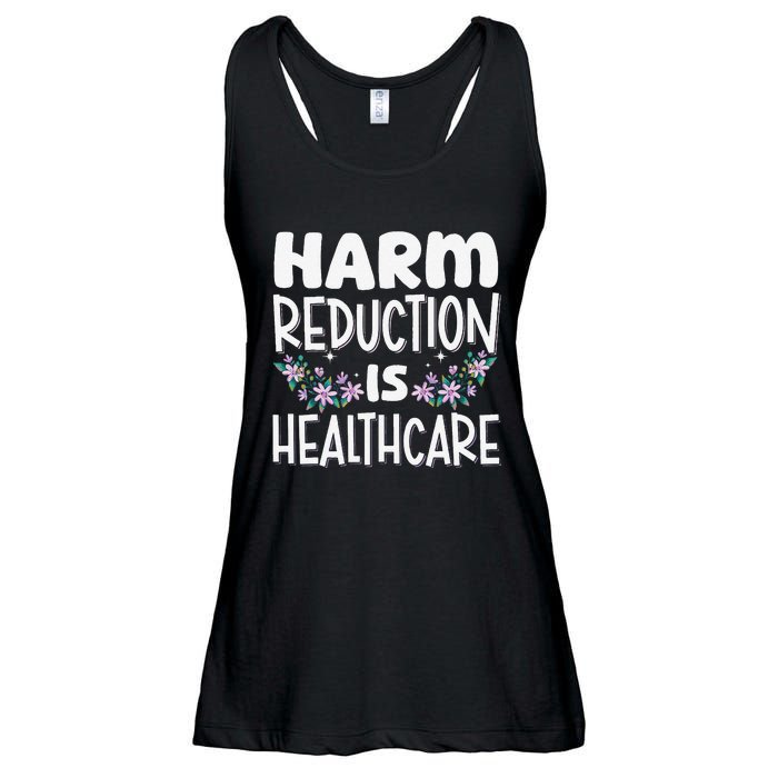 Harm Reduction Is Healthcare Ladies Essential Flowy Tank