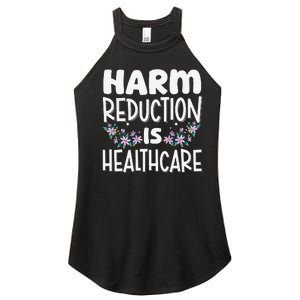 Harm Reduction Is Healthcare Women's Perfect Tri Rocker Tank