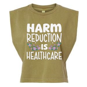 Harm Reduction Is Healthcare Garment-Dyed Women's Muscle Tee