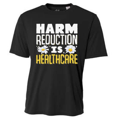 Harm Reduction Is Healthcare Cooling Performance Crew T-Shirt