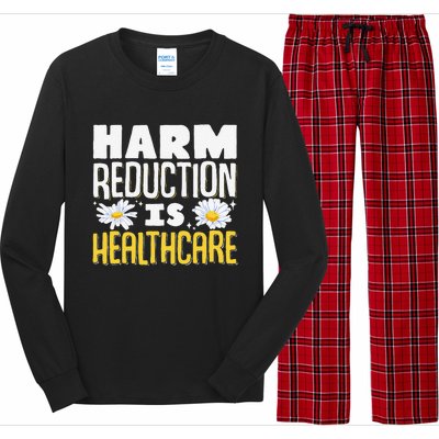 Harm Reduction Is Healthcare Long Sleeve Pajama Set