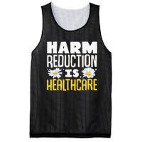 Harm Reduction Is Healthcare Mesh Reversible Basketball Jersey Tank