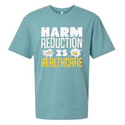 Harm Reduction Is Healthcare Sueded Cloud Jersey T-Shirt