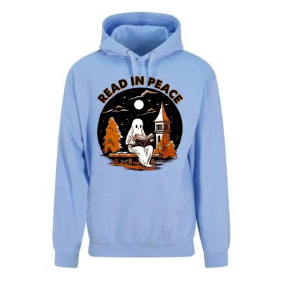 Halloween Read In Peace Unisex Surf Hoodie