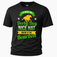 Horse Racing It Must Be Derby Day Cooling Performance Crew T-Shirt