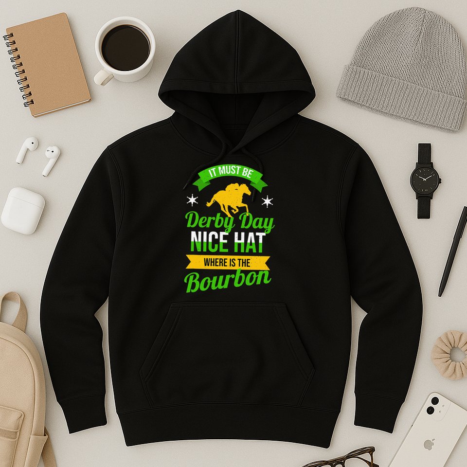 Horse Racing It Must Be Derby Day Hoodie