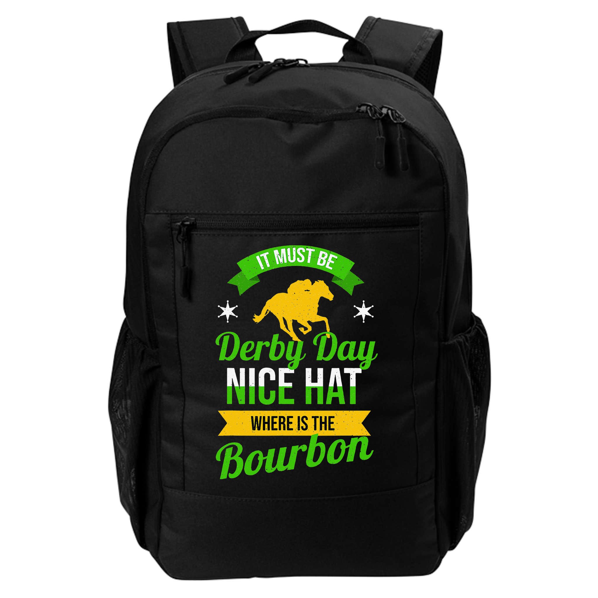 Horse Racing It Must Be Derby Day Backpack