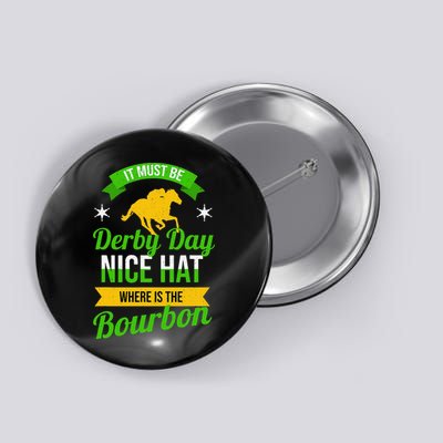 Horse Racing It Must Be Derby Day Button