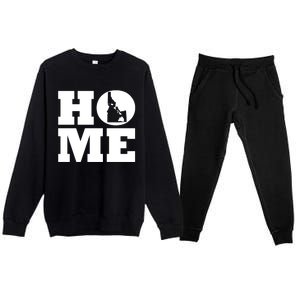 Home Roots Idaho And Hawai'i By Hawaii Nei All Day Gift Premium Crewneck Sweatsuit Set