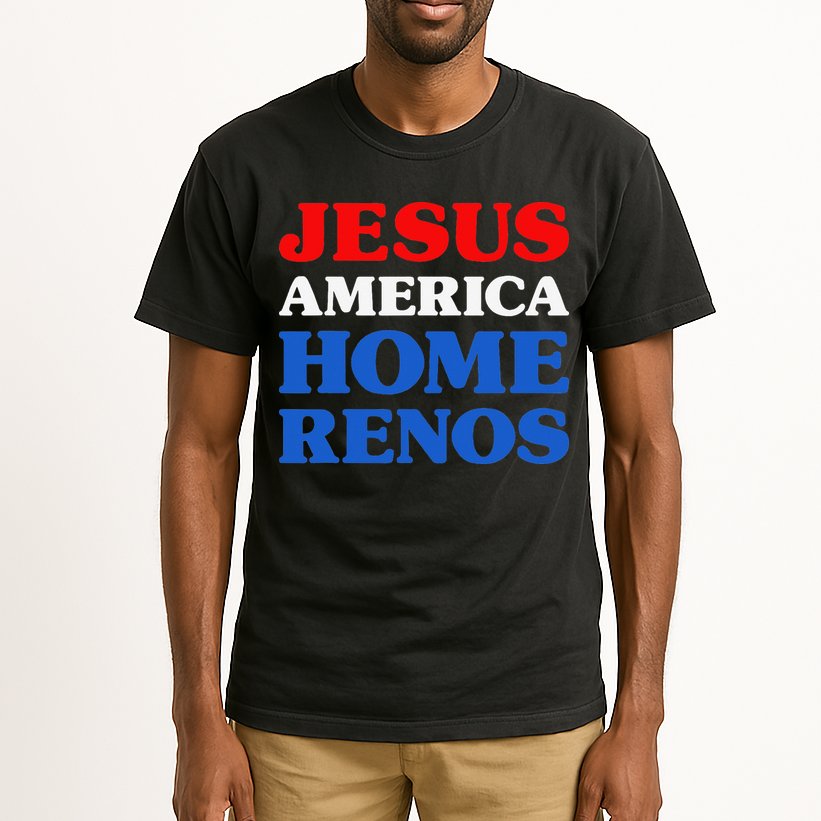 Home Renos I Love Home Renos Jesus And Home Renos Tall T-Shirt