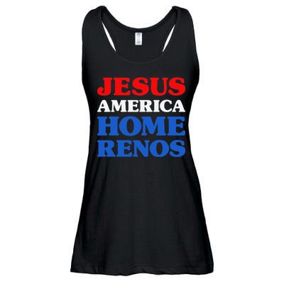 Home Renos I Love Home Renos Jesus And Home Renos Ladies Essential Flowy Tank