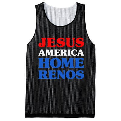 Home Renos I Love Home Renos Jesus And Home Renos Mesh Reversible Basketball Jersey Tank