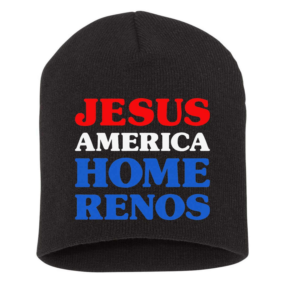 Home Renos I Love Home Renos Jesus And Home Renos Short Acrylic Beanie