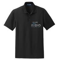 Ham Radio Its A Contact Sport Funny Ham Radio Dry Zone Grid Polo