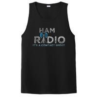 Ham Radio Its A Contact Sport Funny Ham Radio PosiCharge Competitor Tank