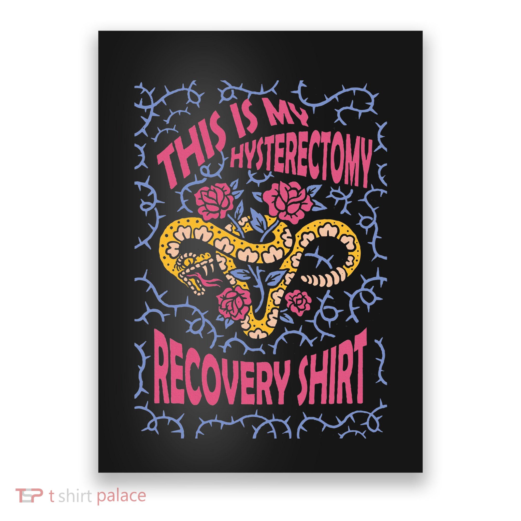 Hysterectomy Recovery Joke Uterus Removal Poster