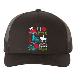 Horse Racing Kentucky Crowd Favorite Derby Yupoong Adult 5-Panel Trucker Hat