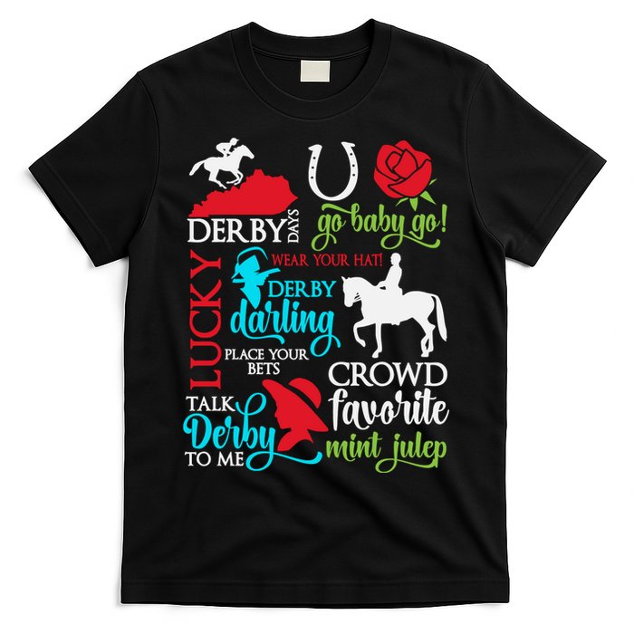 Horse Racing Kentucky Crowd Favorite Derby T-Shirt