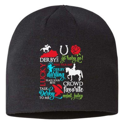 Horse Racing Kentucky Crowd Favorite Derby Sustainable Beanie