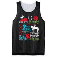 Horse Racing Kentucky Crowd Favorite Derby Mesh Reversible Basketball Jersey Tank