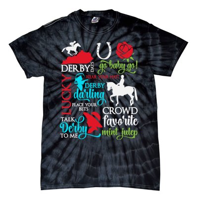 Horse Racing Kentucky Crowd Favorite Derby Tie-Dye T-Shirt