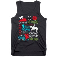 Horse Racing Kentucky Crowd Favorite Derby Tank Top