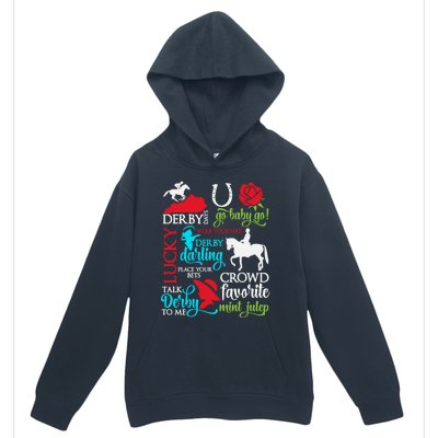 Horse Racing Kentucky Crowd Favorite Derby Urban Pullover Hoodie