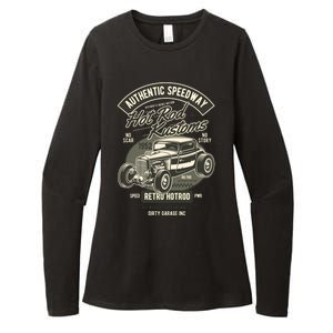 Hot Rod Kustoms Speedway Womens CVC Long Sleeve Shirt