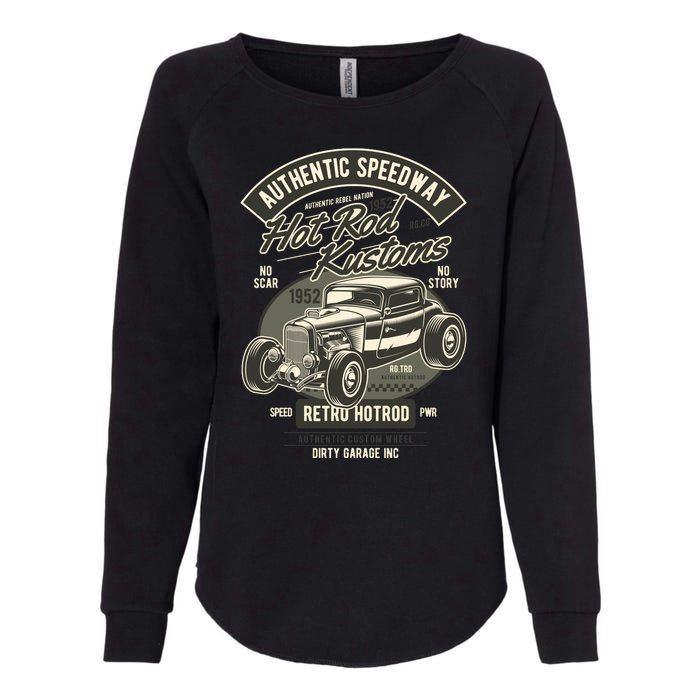 Hot Rod Kustoms Speedway Womens California Wash Sweatshirt