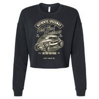 Hot Rod Kustoms Speedway Cropped Pullover Crew