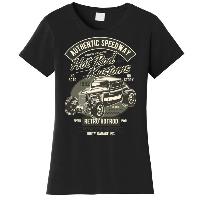 Hot Rod Kustoms Speedway Women's T-Shirt