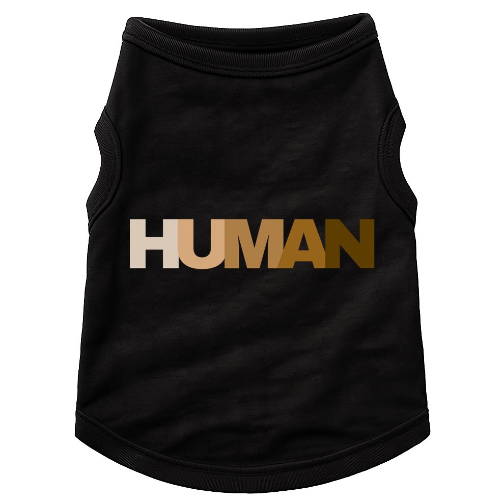 Human Rights Kindness Peace Equality Inclusion Melanin Love Gift Doggie Tank
