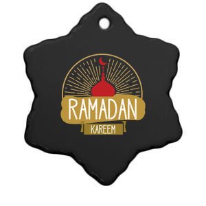 Happy Ramadan Kareem Gift Ramadan Mubarak Ceramic Star Ornament