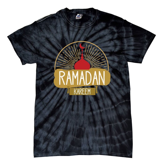 Happy Ramadan Kareem Gift Ramadan Mubarak Tie-Dye T-Shirt