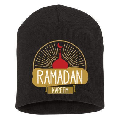 Happy Ramadan Kareem Gift Ramadan Mubarak Short Acrylic Beanie