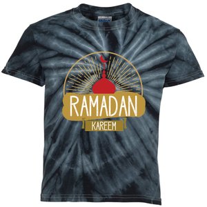 Happy Ramadan Kareem Gift Ramadan Mubarak Kids Tie-Dye T-Shirt