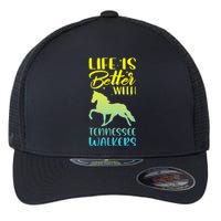 Horse Riding Life Is Better With Tennessee Walkers Flexfit Unipanel Trucker Cap