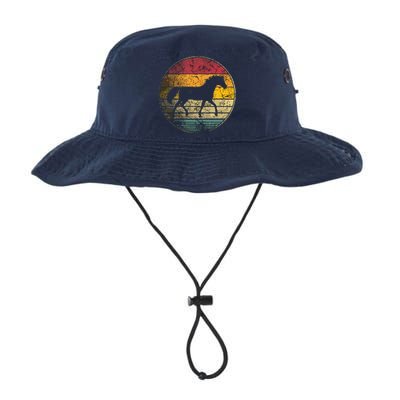 Horse Riding Love Equestrian Girl Vintage Distressed Retro Legacy Cool Fit Booney Bucket Hat