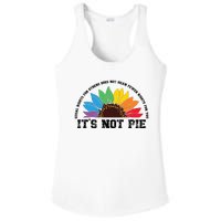 Human Rights Lgbt Pride Its Not Pie Pride Month Ladies PosiCharge Competitor Racerback Tank