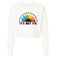 Human Rights Lgbt Pride Its Not Pie Pride Month Cropped Pullover Crew